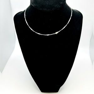 Sterling Silver .925 Dainty Chain Link Choker